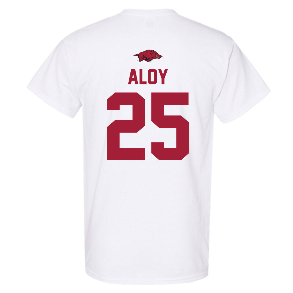 Arkansas - NCAA Baseball : Kuhio Aloy - Classic Shersey T-Shirt-1