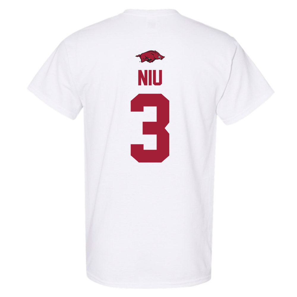 Arkansas - NCAA Women's Volleyball : Livia Niu - Classic Shersey T-Shirt-1