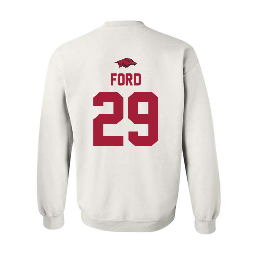 Arkansas - NCAA Football : Brandon Ford - Classic Shersey Crewneck Sweatshirt-1