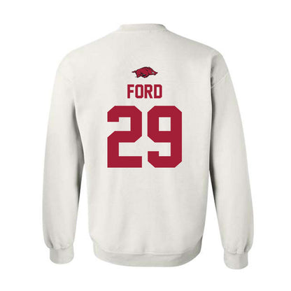 Arkansas - NCAA Football : Brandon Ford - Classic Shersey Crewneck Sweatshirt-1