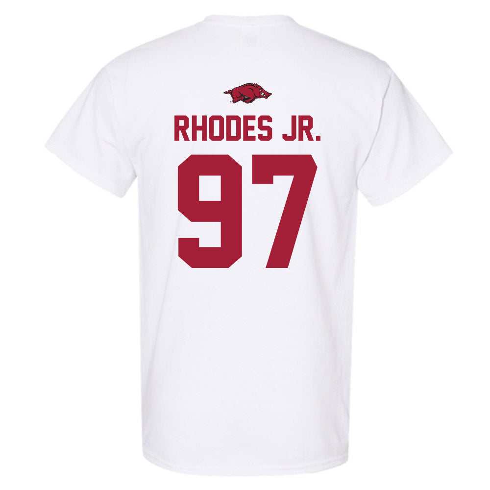 Arkansas - NCAA Football : Quincy Rhodes Jr. - Classic Shersey T-Shirt-1