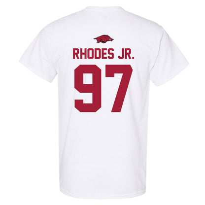 Arkansas - NCAA Football : Quincy Rhodes Jr. - Classic Shersey T-Shirt-1