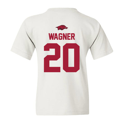 Arkansas - NCAA Women's Soccer : Natalie Wagner - Classic Shersey Youth T-Shirt-1