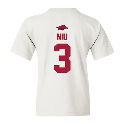 Arkansas - NCAA Women's Volleyball : Livia Niu - Classic Shersey Youth T-Shirt-1