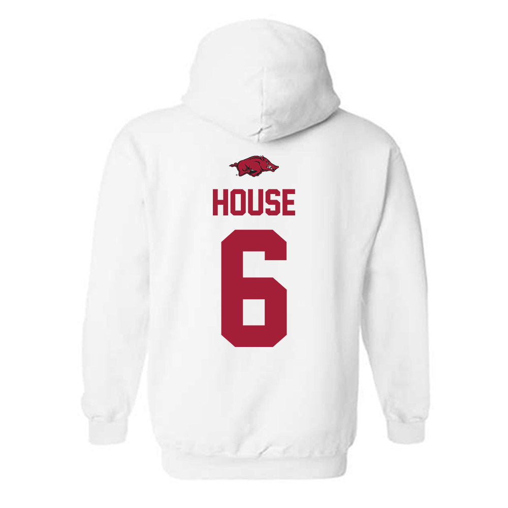 Arkansas - NCAA Football : Khmori House - Classic Shersey Hooded Sweatshirt-1