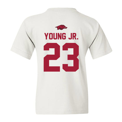 Arkansas - NCAA Football : Kevin Young Jr. - Classic Shersey Youth T-Shirt-1