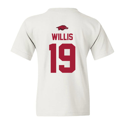 Arkansas - NCAA Baseball : Carson Willis - Classic Shersey Youth T-Shirt-1