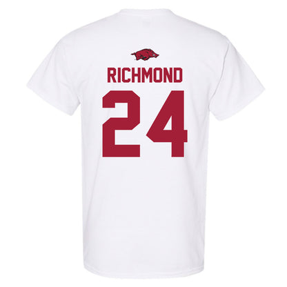 Arkansas - NCAA Men's Basketball : Billy Richmond - Classic Shersey T-Shirt-1