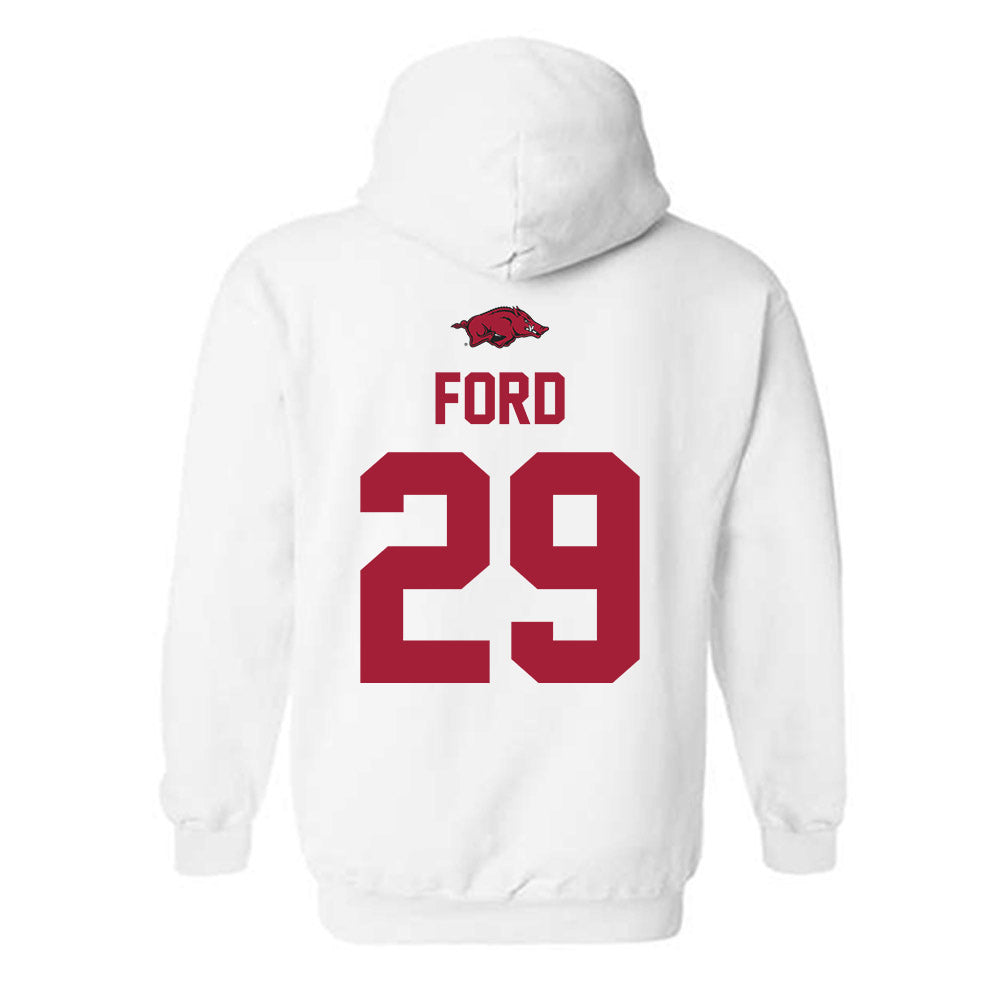 Arkansas - NCAA Football : Brandon Ford - Classic Shersey Hooded Sweatshirt-1