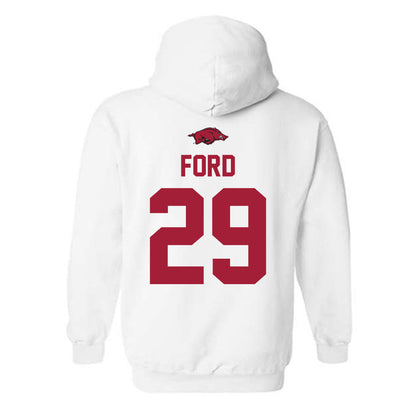 Arkansas - NCAA Football : Brandon Ford - Classic Shersey Hooded Sweatshirt-1