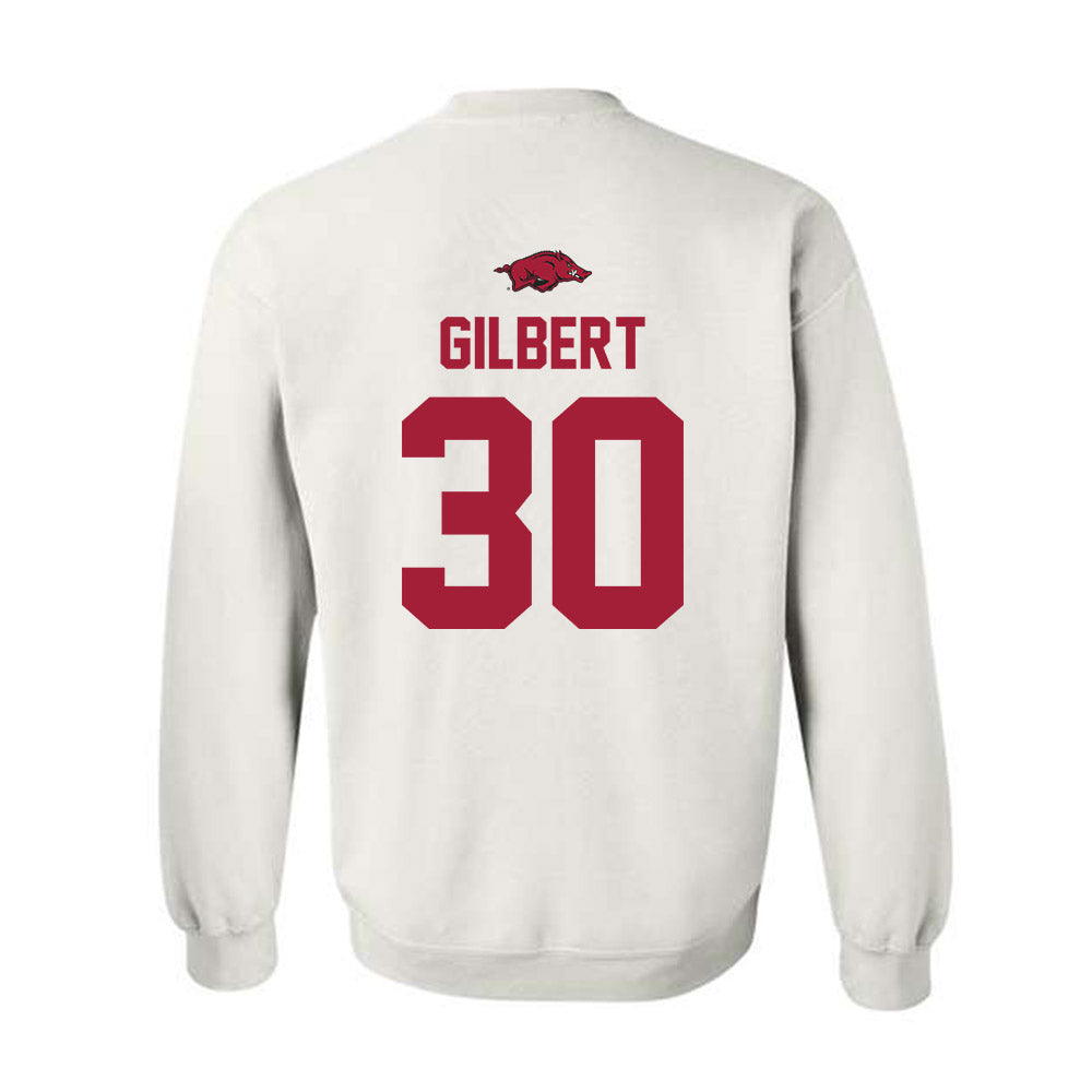 Arkansas - NCAA Football : Max Gilbert - Classic Shersey Crewneck Sweatshirt-1