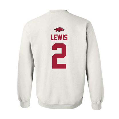 Arkansas - NCAA Football : Shelton Lewis - Classic Shersey Crewneck Sweatshirt-1