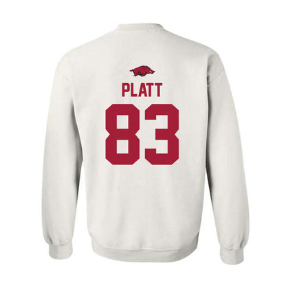 Arkansas - NCAA Football : Jaden Platt - Classic Shersey Crewneck Sweatshirt-1