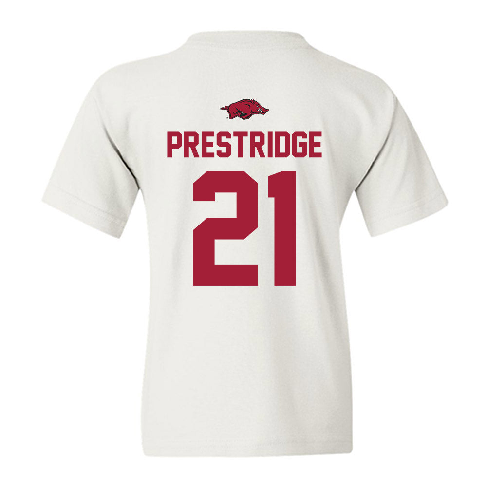 Arkansas - NCAA Women's Basketball : Kyiah Prestridge - Classic Shersey Youth T-Shirt-1