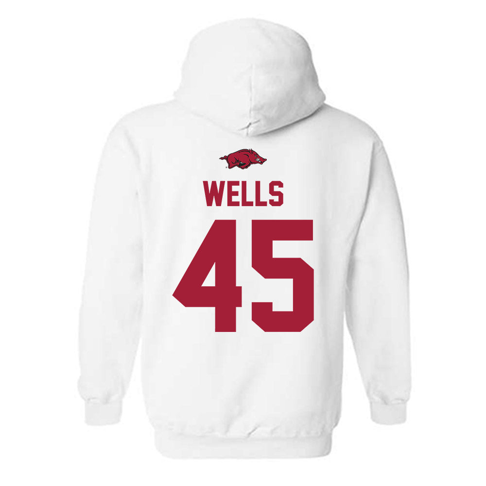 Arkansas - NCAA Softball : Jayden Wells - Classic Shersey Hooded Sweatshirt-1