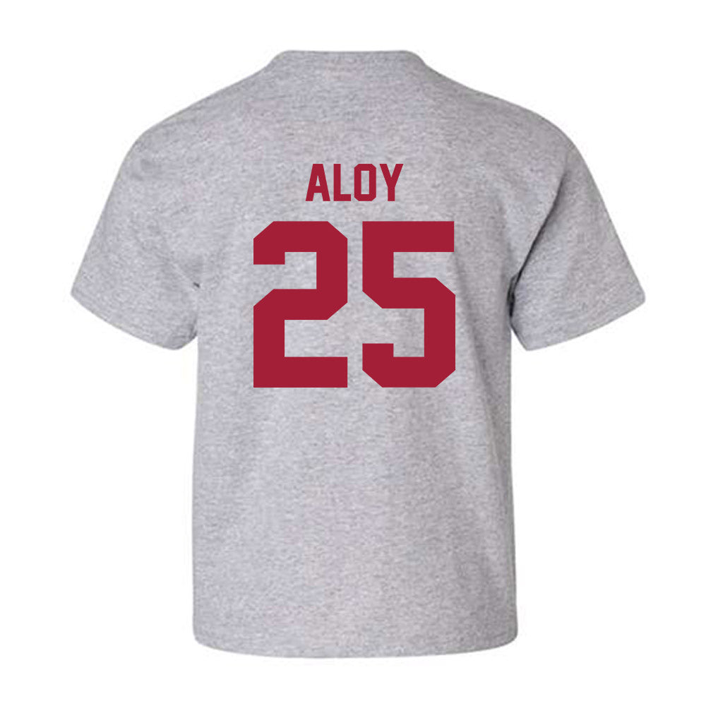Arkansas - NCAA Baseball : Kuhio Aloy - Youth T-Shirt-1