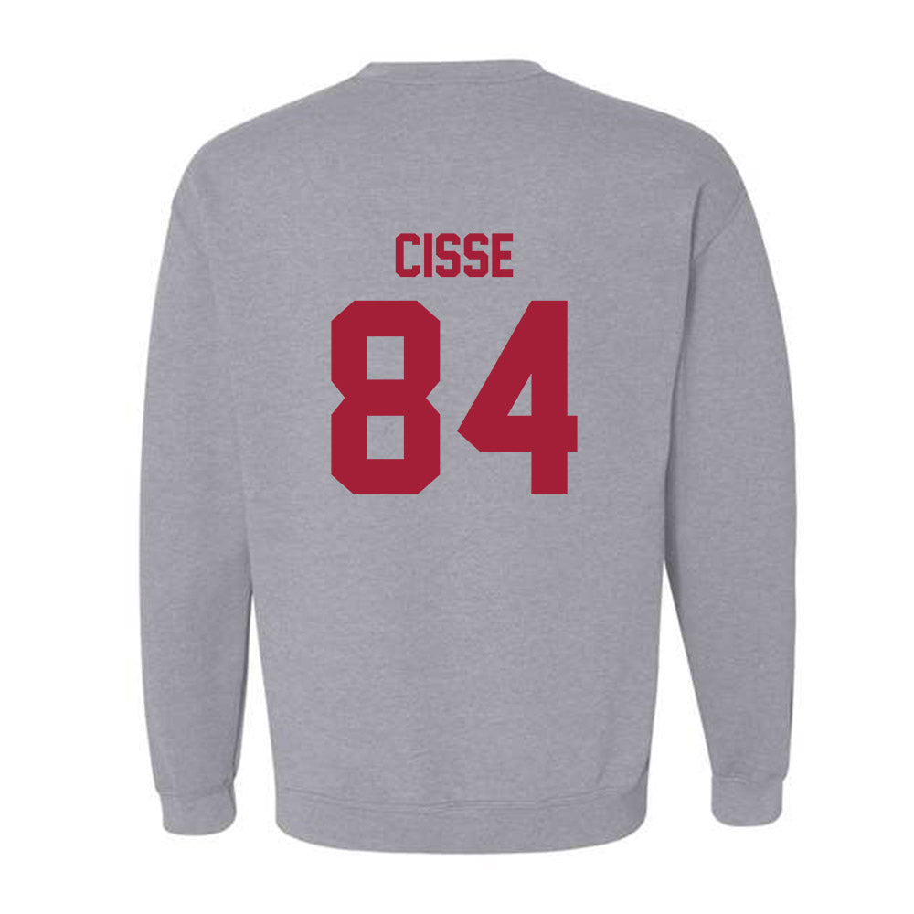 Arkansas - NCAA Football : Ismael Cisse - Crewneck Sweatshirt-1