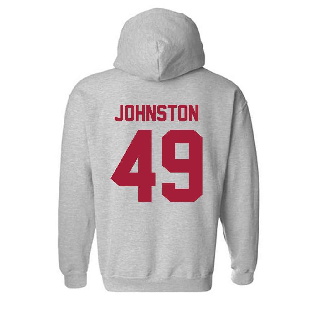 Arkansas - NCAA Football : Adam Johnston - Hooded Sweatshirt-1