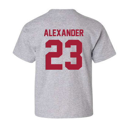 Arkansas - NCAA Women's Volleyball : Aleki Alexander - Youth T-Shirt