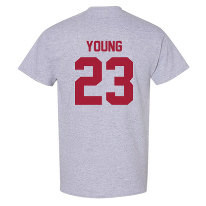 Arkansas - NCAA Football : Kevin Young - T-Shirt-1