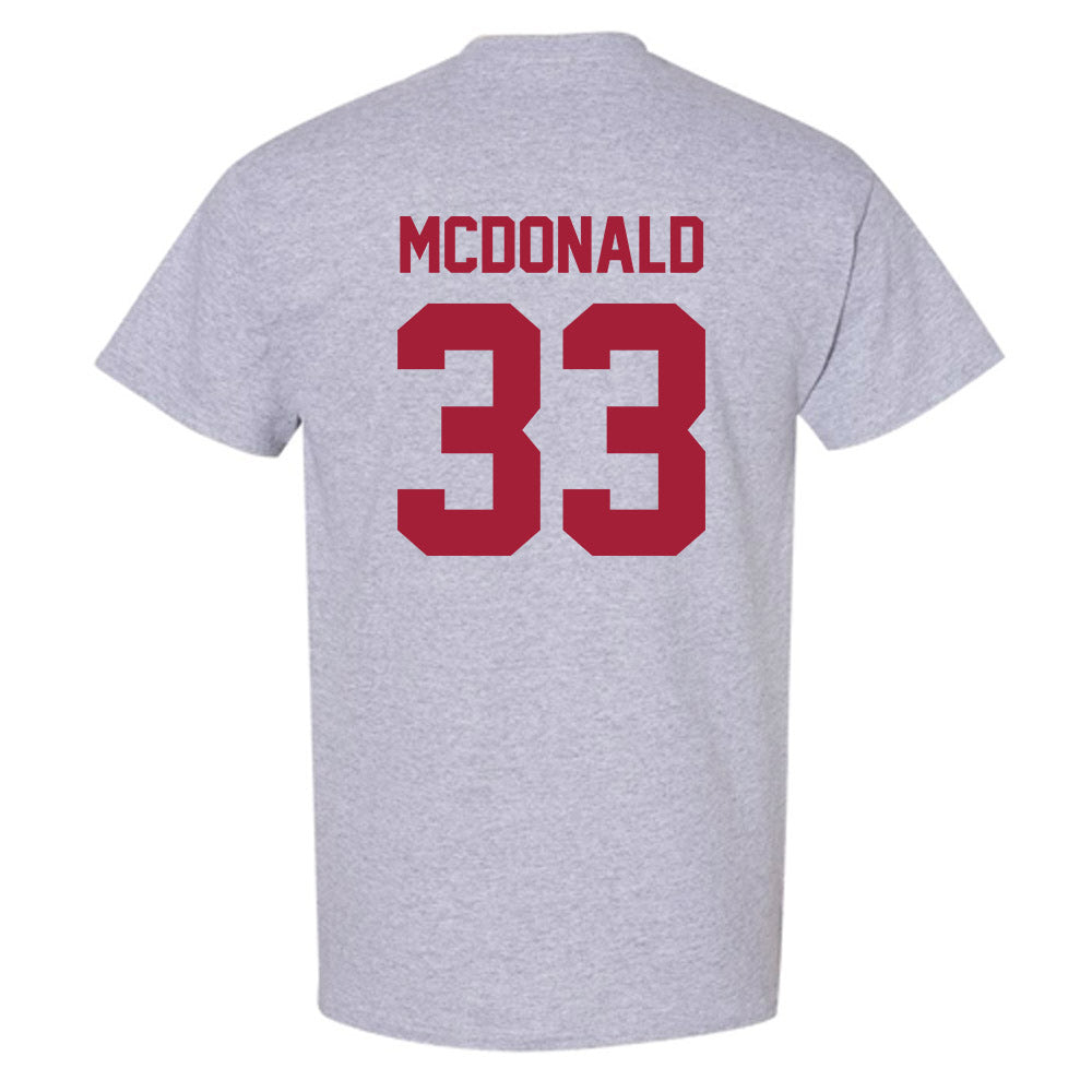 Arkansas - NCAA Women's Soccer : Madden McDonald - T-Shirt-1