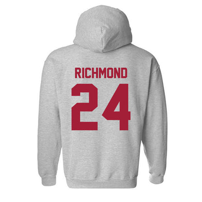 Arkansas - NCAA Men's Basketball : Billy Richmond - Hooded Sweatshirt-1