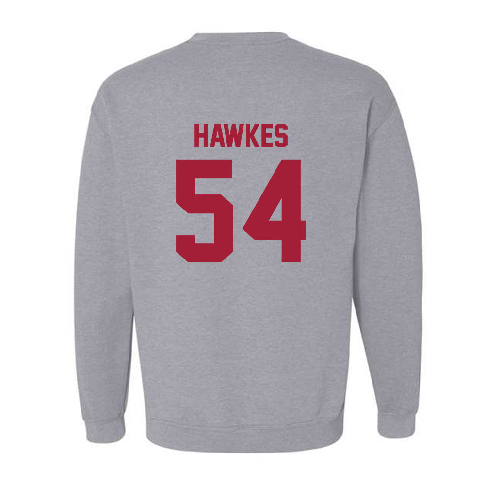 Arkansas - NCAA Football : Adam Hawkes - Crewneck Sweatshirt-1