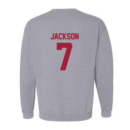 Arkansas - NCAA Football : KJ Jackson - Crewneck Sweatshirt-1