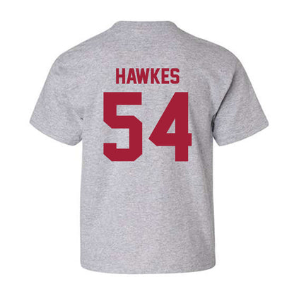 Arkansas - NCAA Football : Adam Hawkes - Youth T-Shirt-1