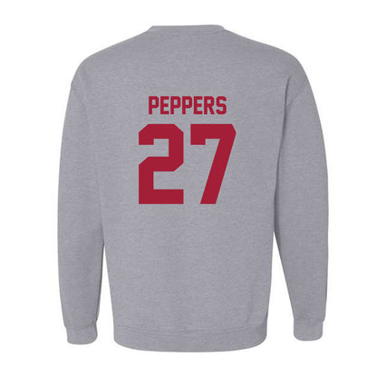 Arkansas - NCAA Women's Volleyball : Journey Peppers - Crewneck Sweatshirt-1