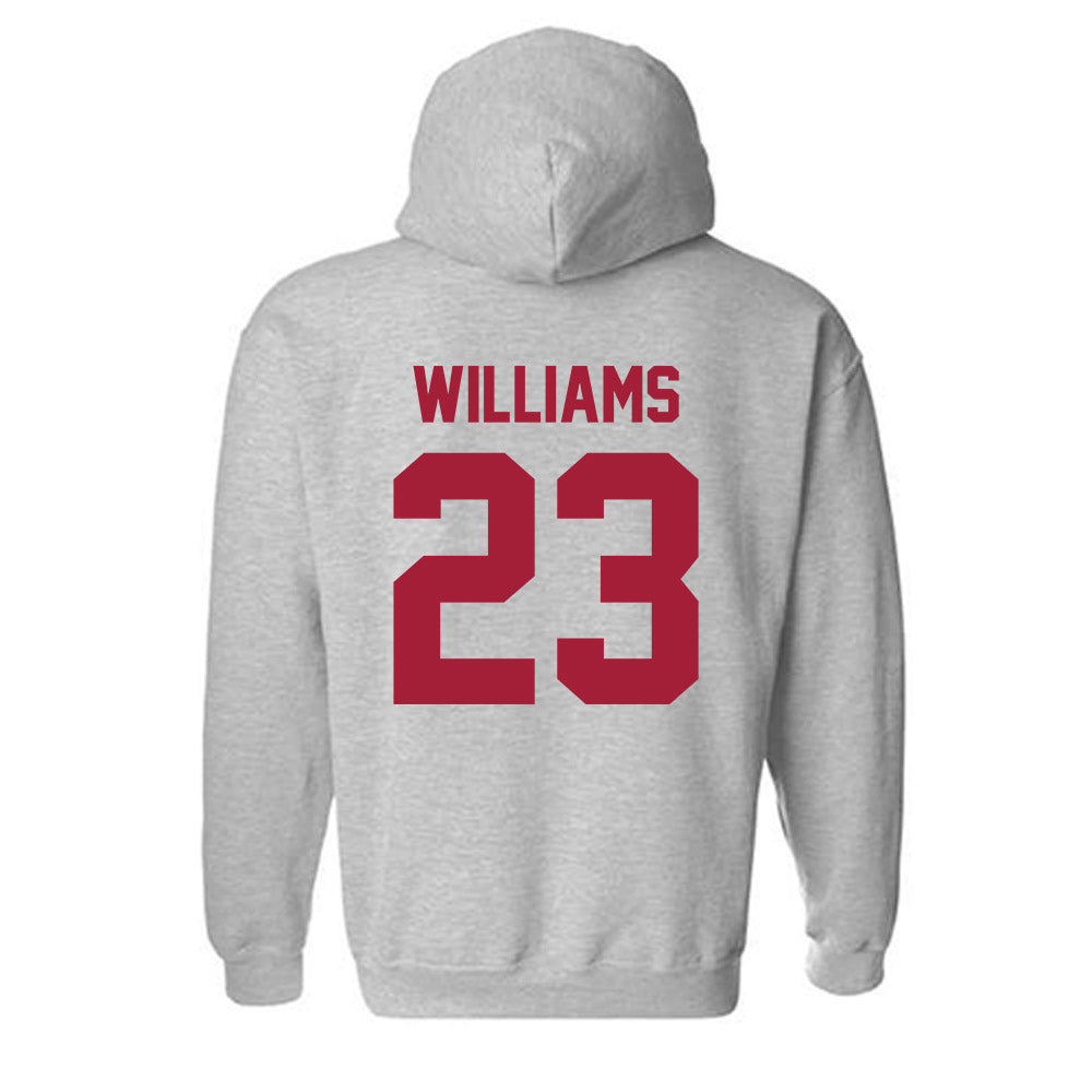 Arkansas - NCAA Football : Ian Williams - Hooded Sweatshirt-1