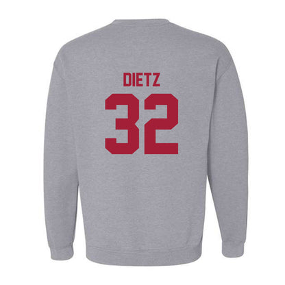 Arkansas - NCAA Baseball : Hunter Dietz - Crewneck Sweatshirt