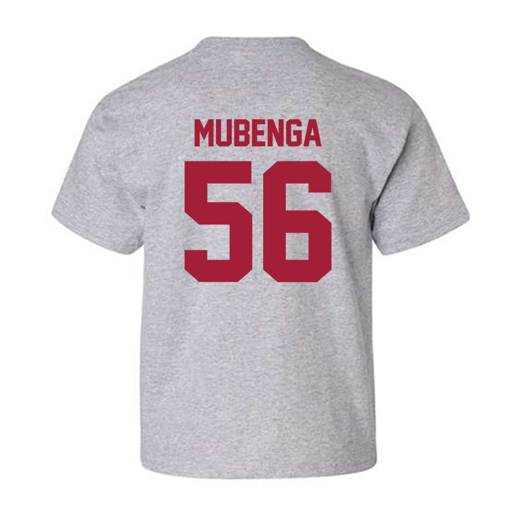Arkansas - NCAA Football : Ben Mubenga - Youth T-Shirt-1