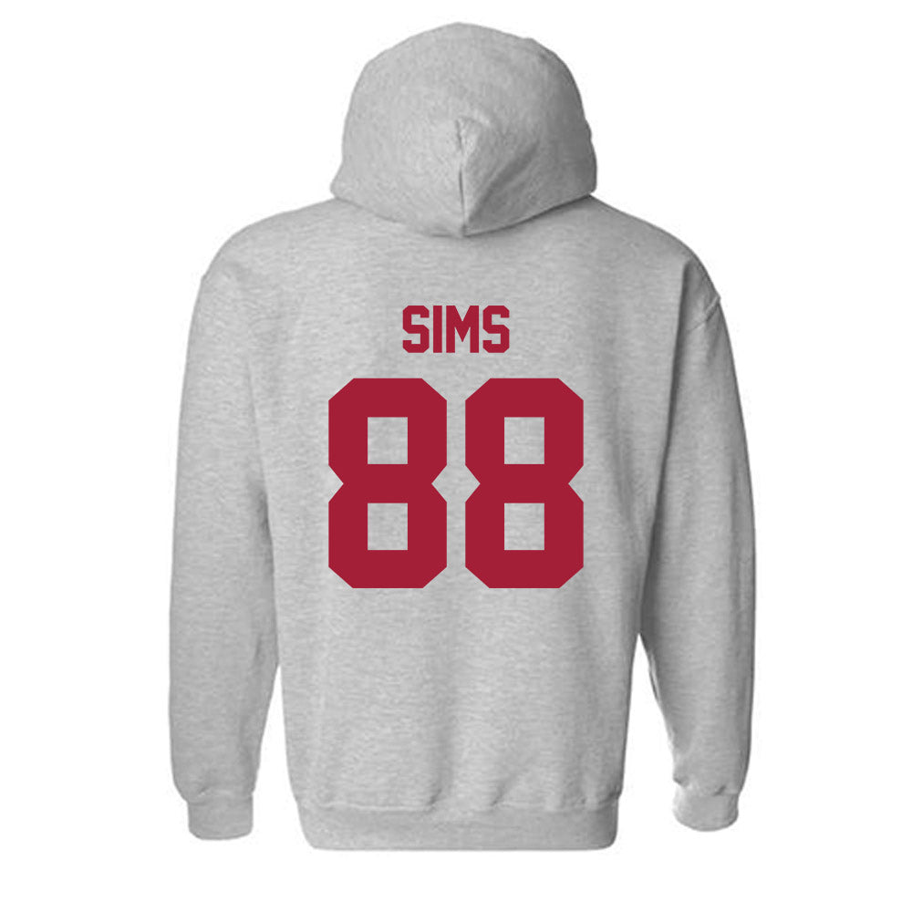 Arkansas - NCAA Football : Xadavien Sims - Hooded Sweatshirt-1