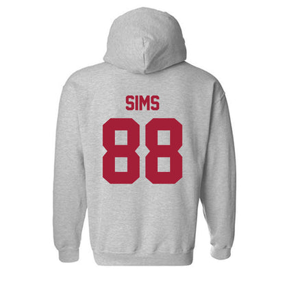 Arkansas - NCAA Football : Xadavien Sims - Hooded Sweatshirt-1