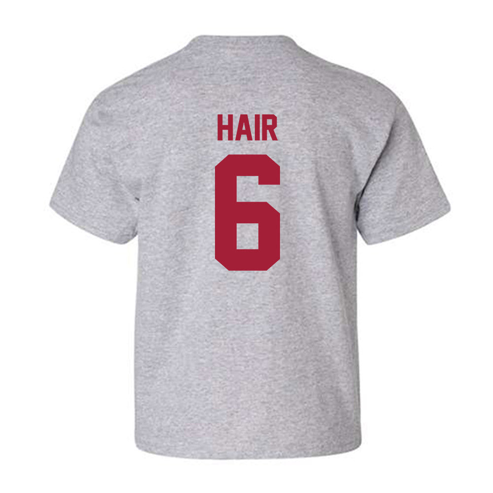 Arkansas - NCAA Women's Soccer : Cora Hair - Youth T-Shirt-1