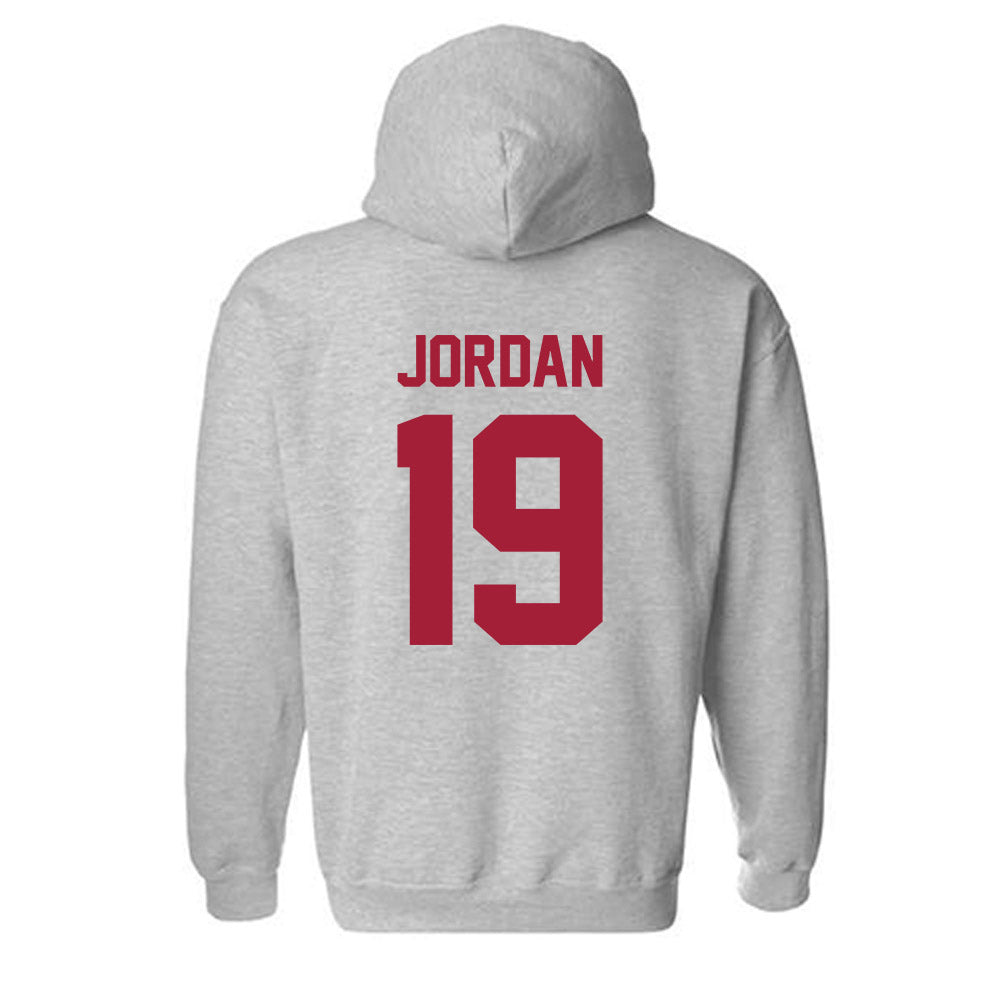 Arkansas - NCAA Football : Antonio Jordan - Hooded Sweatshirt-1