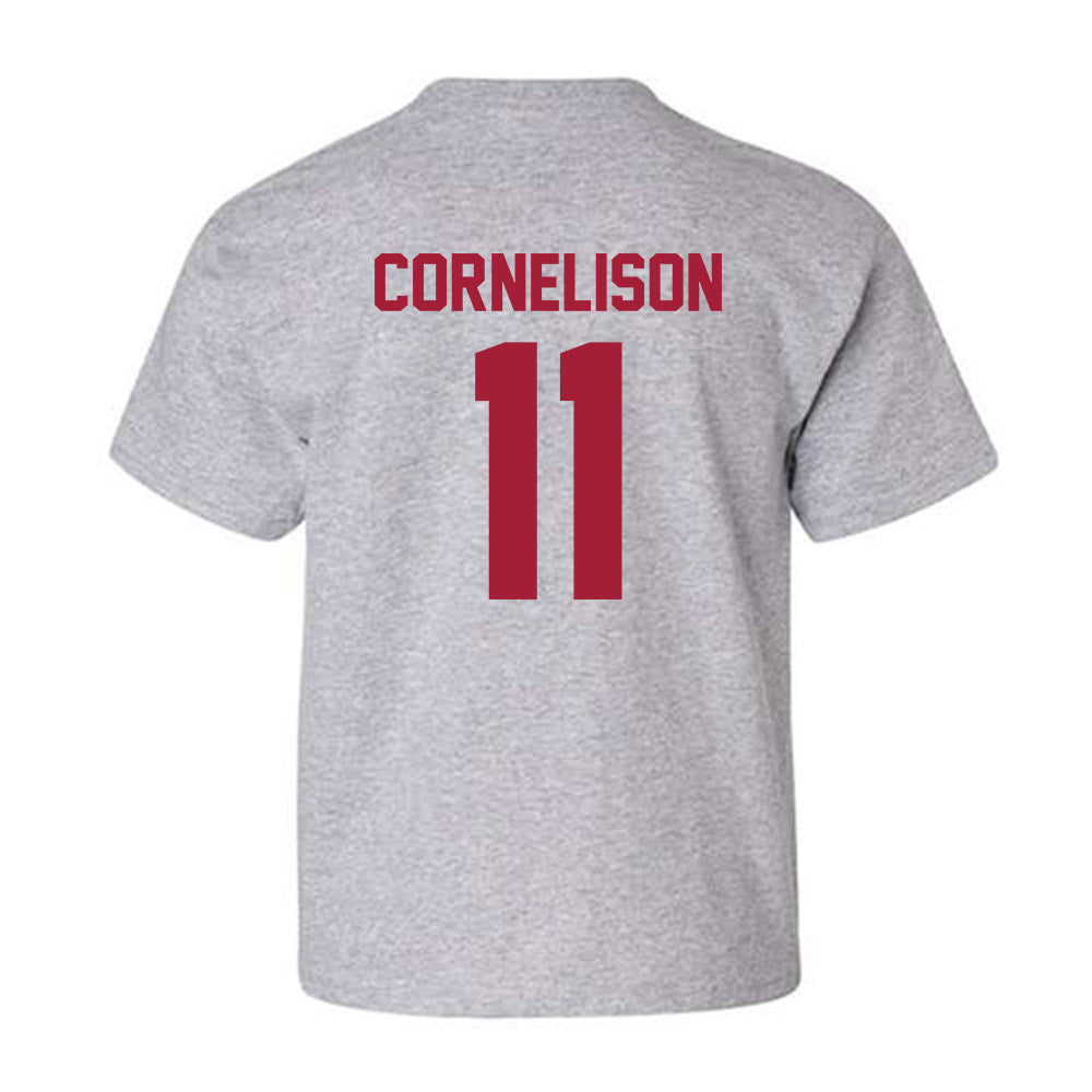 Arkansas - NCAA Baseball : Luke Cornelison - Youth T-Shirt-1