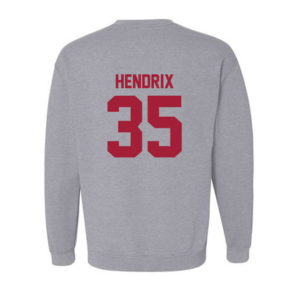Arkansas - NCAA Football : Hutson Hendrix - Crewneck Sweatshirt-1