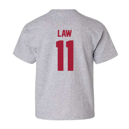 Arkansas - NCAA Women's Volleyball : Elsie Law - Youth T-Shirt-1