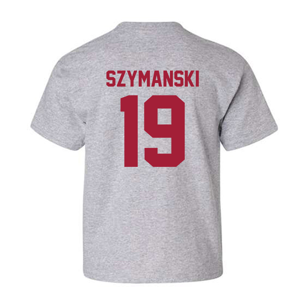 Arkansas - NCAA Women's Soccer : Paige Szymanski - Youth T-Shirt-1