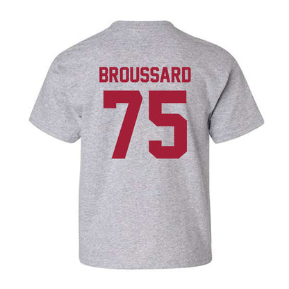 Arkansas - NCAA Football : Kavion Broussard - Youth T-Shirt-1