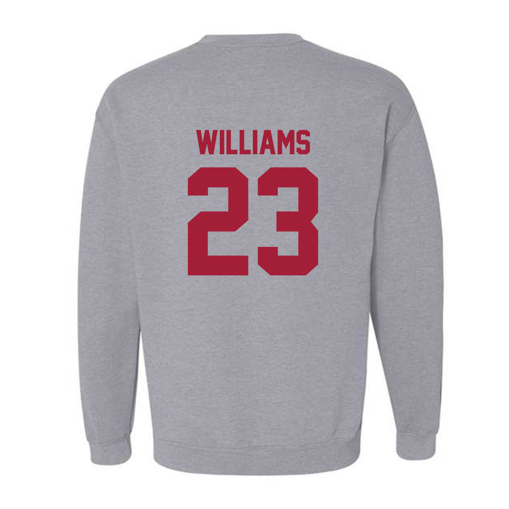 Arkansas - NCAA Football : Ian Williams - Crewneck Sweatshirt-1