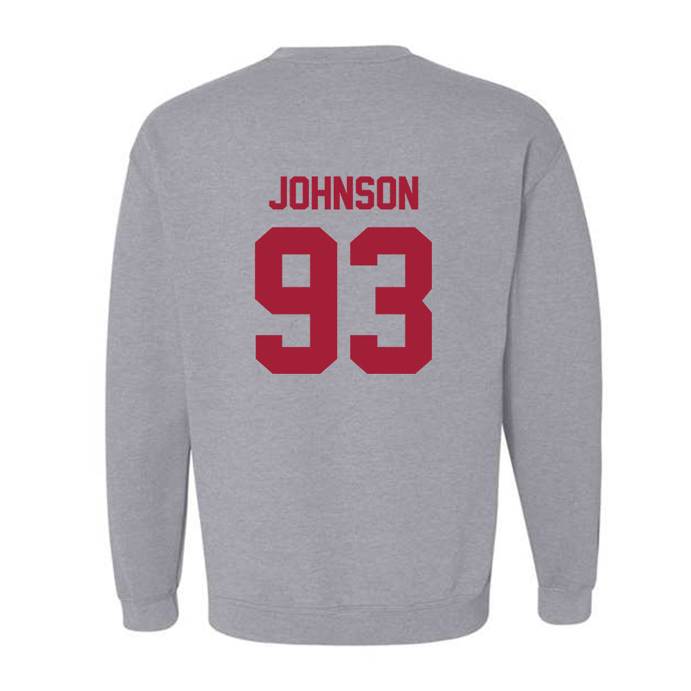 Arkansas - NCAA Football : Keiundre Johnson - Crewneck Sweatshirt-1