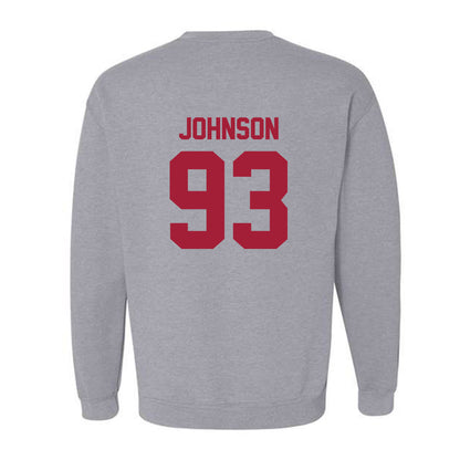 Arkansas - NCAA Football : Keiundre Johnson - Crewneck Sweatshirt-1