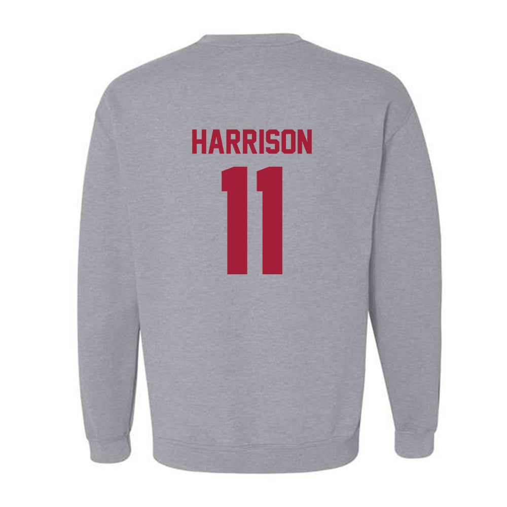 Arkansas - NCAA Football : Monte Harrison - Crewneck Sweatshirt-1