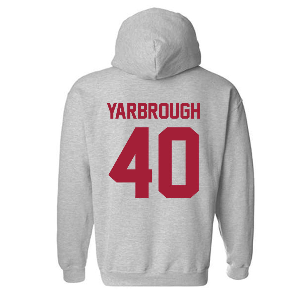 Arkansas - NCAA Football : Colton Yarbrough - Hooded Sweatshirt-1