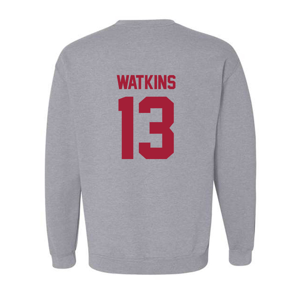 Arkansas - NCAA Football : Jelani Watkins - Crewneck Sweatshirt-1