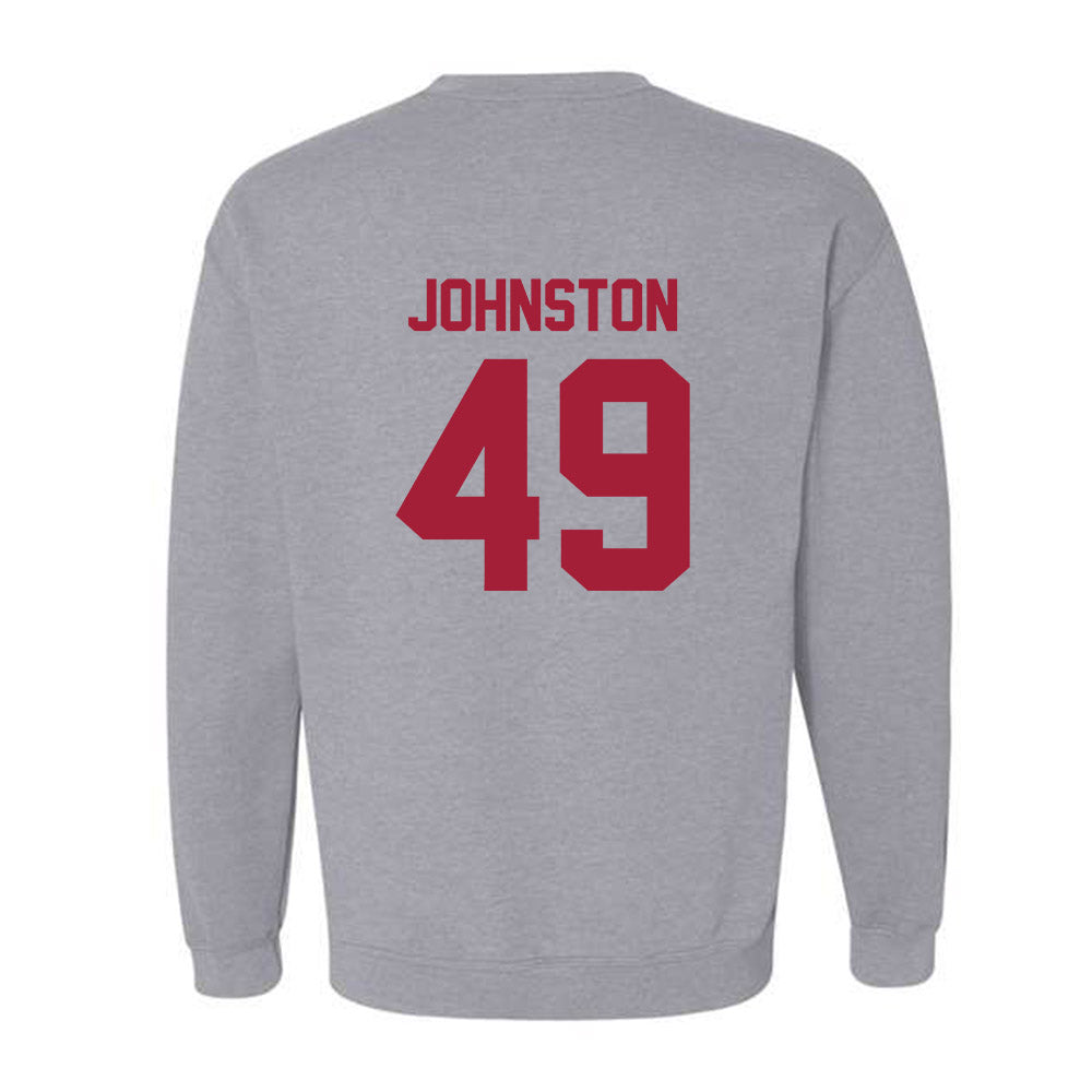 Arkansas - NCAA Football : Adam Johnston - Crewneck Sweatshirt-1