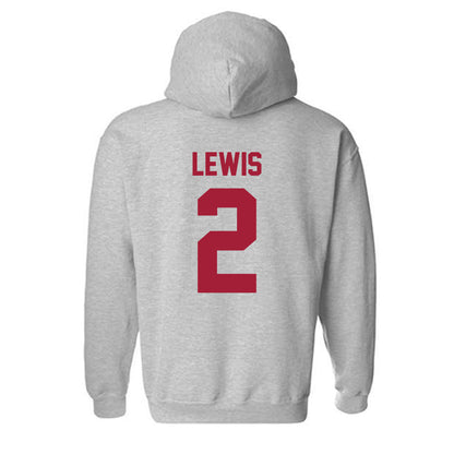 Arkansas - NCAA Football : Shelton Lewis - Hooded Sweatshirt-1